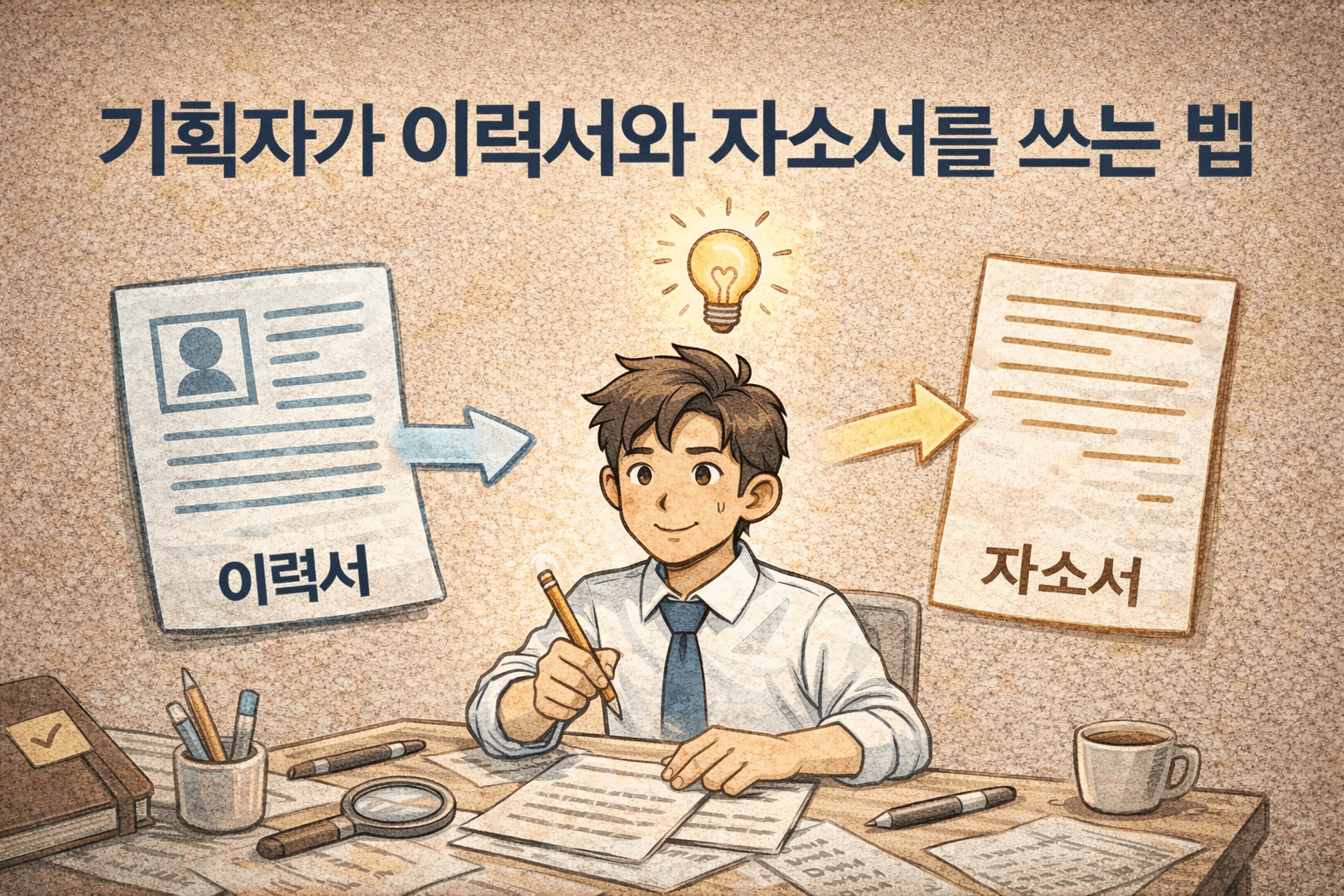 기획자가 이력서와 자소서를 쓰는 법